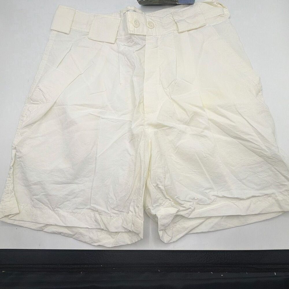 TARPONWEAR BY SIMMS Vintage Off White Fishing Paradise Shorts-26 NWT!